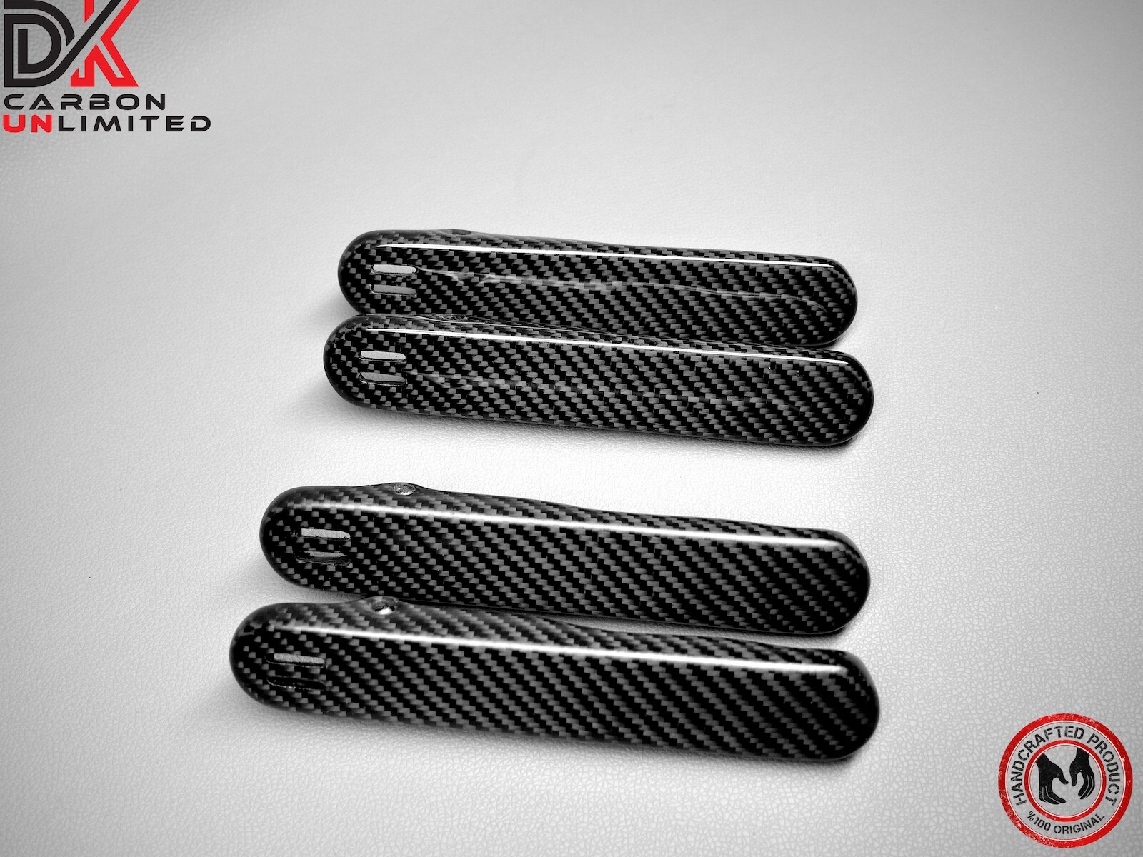 Aston Martin DB12 New Vantage 2025 Gloss Carbon Exterior Door Handles Blades