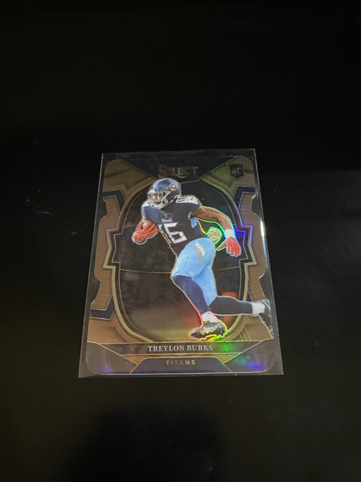 Treylon Burks 2022 Select Concourse Copper Prizm /149 Die Cut RC Titans 39