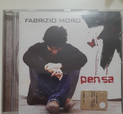 FABRIZIO MORO ''PENSA'' RARO CD 1a STAMPA 2007 FUORI CATALOGO - SANREMO