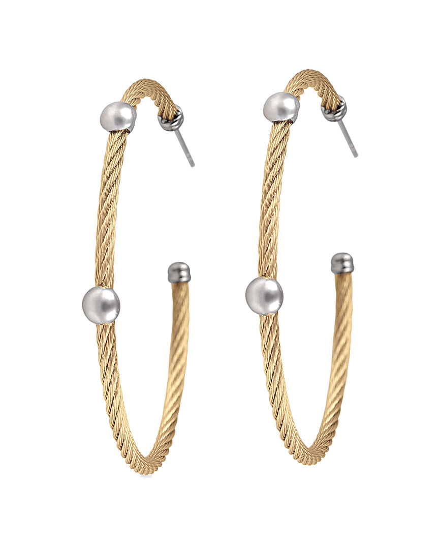 Женские обручи Alor Classique из 18 карат и нержавеющей стали