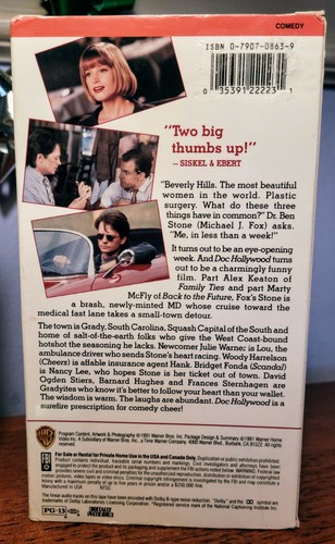 Michael J. Fox Double Feature VHS - Teen Wolf & Doc Hollywood - Picture 5 of 7