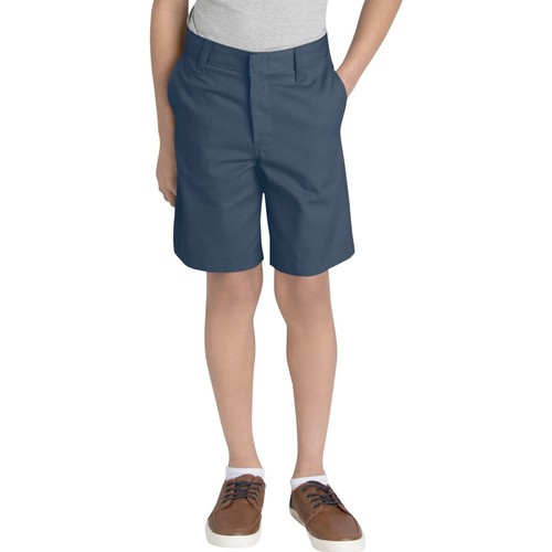 Dickies Boys Navy Shorts 54362-NVY Flat Front School Uniform Sizes 4 to 20 - Picture 19 of 24