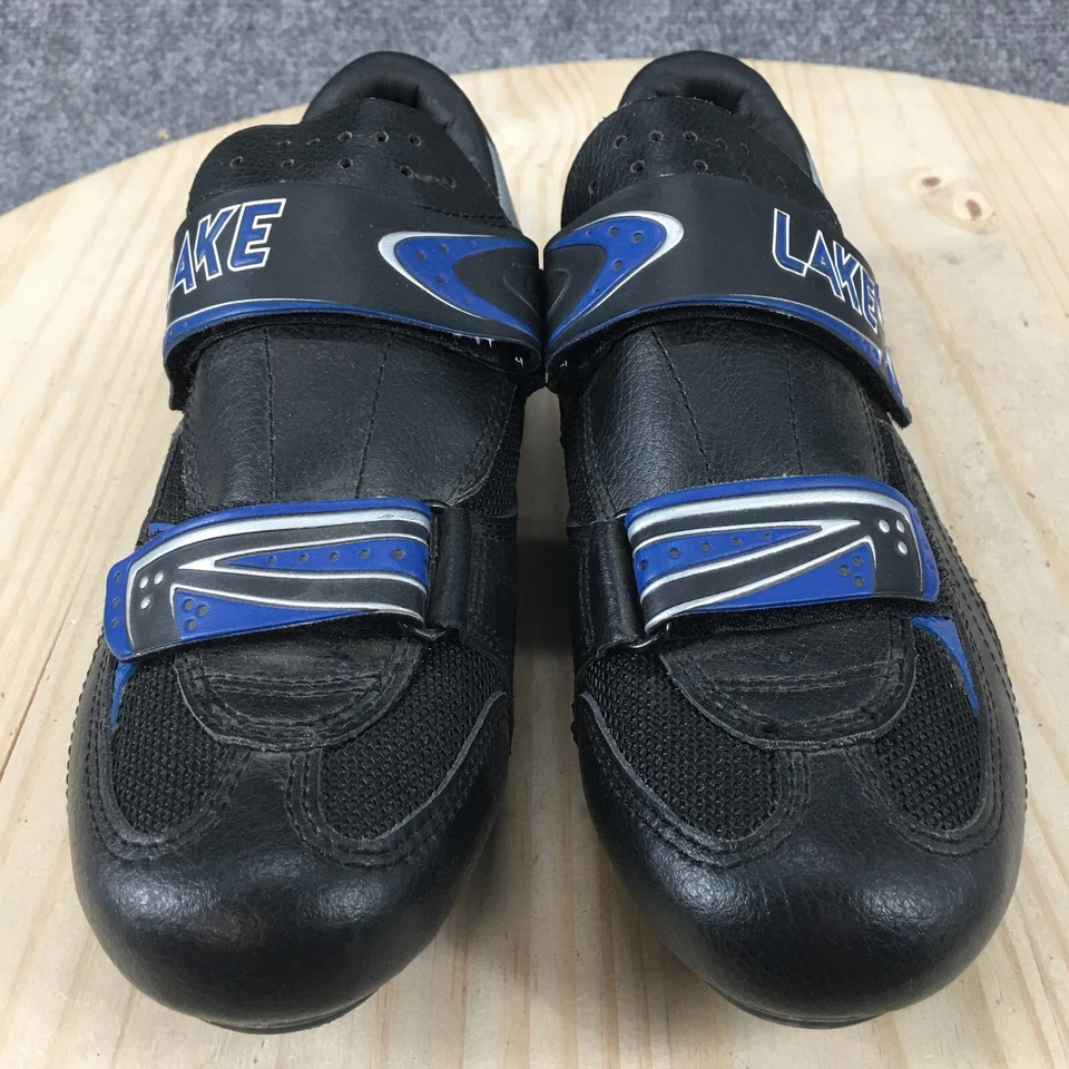 Lake Shoes Mujer 8 Rendimiento Compuesto Ciclismo Zapatillas bajas Cuero Negro Foto 4 de 4