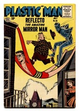 PLASTIC MAN  63-comic book-Superhero-1956 fn 
