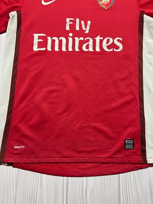 ARSENAL 2008 2010 HOME FOOTBALL SHIRT Nike Jersey | eBay