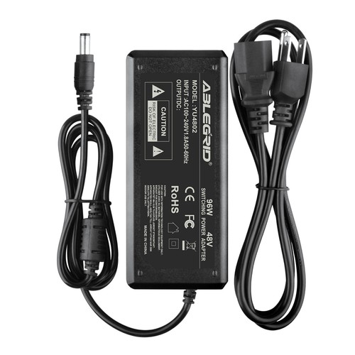 TAIFU 48V Power Adapter For Lorex 4K 8ch NVR 1HDD 8PoE Model N841A8-Z - Foto 4