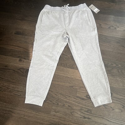 NWT 90 Degree By Reflex Men's Joggers Pockets Drawstring Heather Grey Size XXL