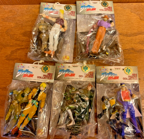 JoJo's Bizarre Adventure Mini Figure Collection Set of 5 BANPRESTO
