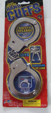 NEW SEALED Metal Diecast Handcuffs w/ Keys Halloween Costume Cosplay Ja-Ru
