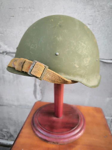 Helmet Steel SSh 40 WWII  Russian Military Soviet Army RKKA WW2