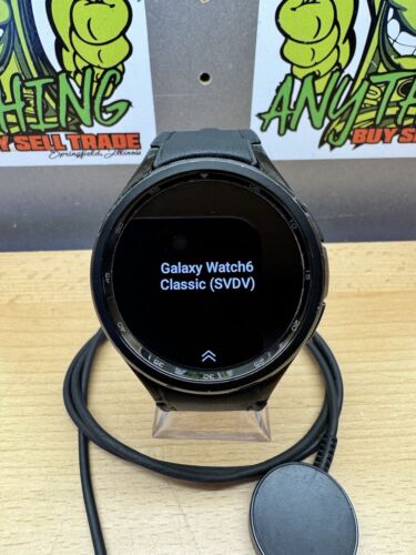 Samsung Galaxy Watch 6 Classic (43mm, WiFi + LTE) 1.3" Fitness Smartwatch R955U - Picture 5 of 8