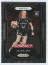 JULIE VANLOO RC 2024 Panini WNBA Prizm Monopoly #34 ROOKIE Basketball  ID:127668