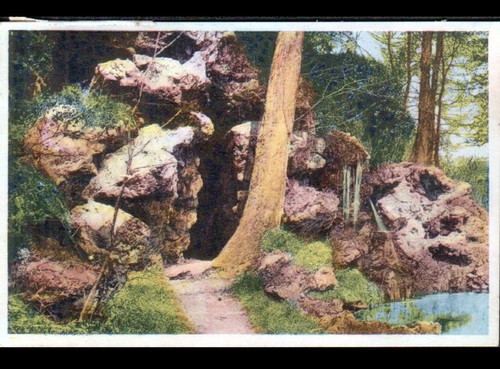 juvisy-91-cascade-bassin-au-parc-des-grottes-en-1956-ebay
