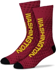 NEW! NFL Washington Football Est 1932 Particle Crew Socks Commanders Redskins