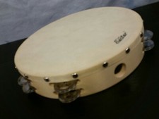 EASTAR Hand Drum TAMBOURINE goat perfect unused