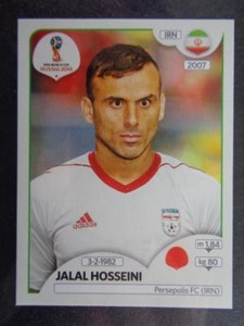 Panini WM 2018 World Cup Russia Iran Jalal Hosseini Sticker 177