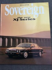 Jaguar Sovereign Magazine New XJ 300 Special brochure Late 1994 Excellent 