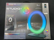 MONSTER SMART ILLUMINESSENCE STUDIO SMART RING LAMP 5pc 10" Ring Lighting Kit