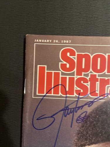 Lawrence Taylor HOF Signed Jan 26 1987 NFL Football Sports Illustrated Magazine - Picture 6 of 6