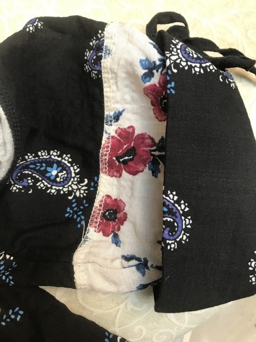 Womens Dressbarn Heather grey front black paisley in back & sleeves size 2x A6 - Picture 6 of 6