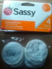 Teething ring replacement bags -Sassy brand
