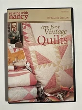 Sewing With Nancy Zieman Very Easy Vintage Quilts Sewing with Nancy DVD #207