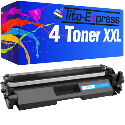 4x Toner für HP LaserJet Pro M130FW M130NW M132A M132FN M132FP M132FW CF217A