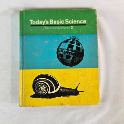 Harper & Row Today's Basic Science 2 1963 2nd Grade Textbook Hardcover