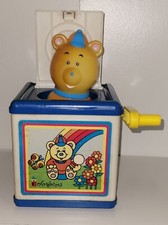 Colorforms Brite Bears Jack in the Box 1980s Meritus Industries