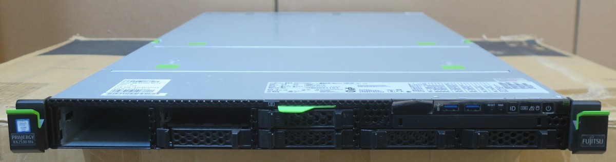 Primergy RX2530M4 Xeon GOLD 6136×2 32GB Fujitsu Primergy RX2530 M4 2x 12-Core Gold 6136 32GB RAM 4x