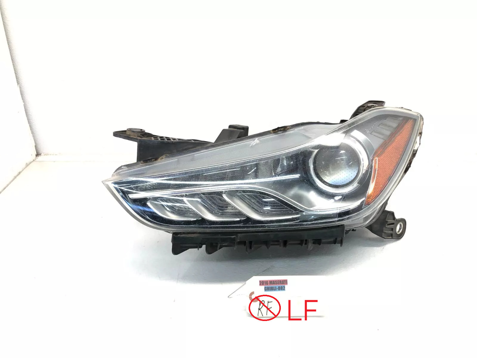2014-2018 MASERATI GHIBLI S LEFT DRIVER FRONT HEADLIGHT HEADLAMP XENON HID OEM