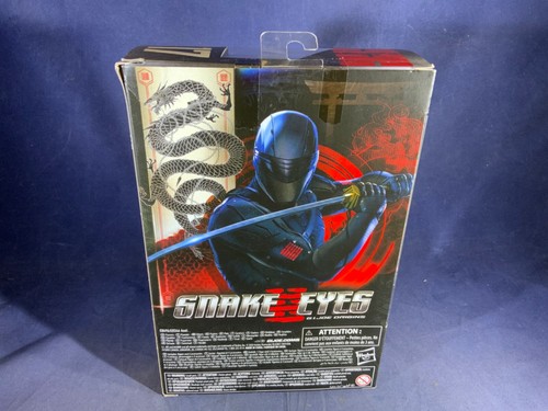 J8-74 G.I. JOE SNAKE EYES CLASSIFIED SERIES ACTION FIGURE - STORM SHADOW - NIB - Picture 7 of 9