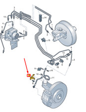 Flexible de frein Volkswagen POLO