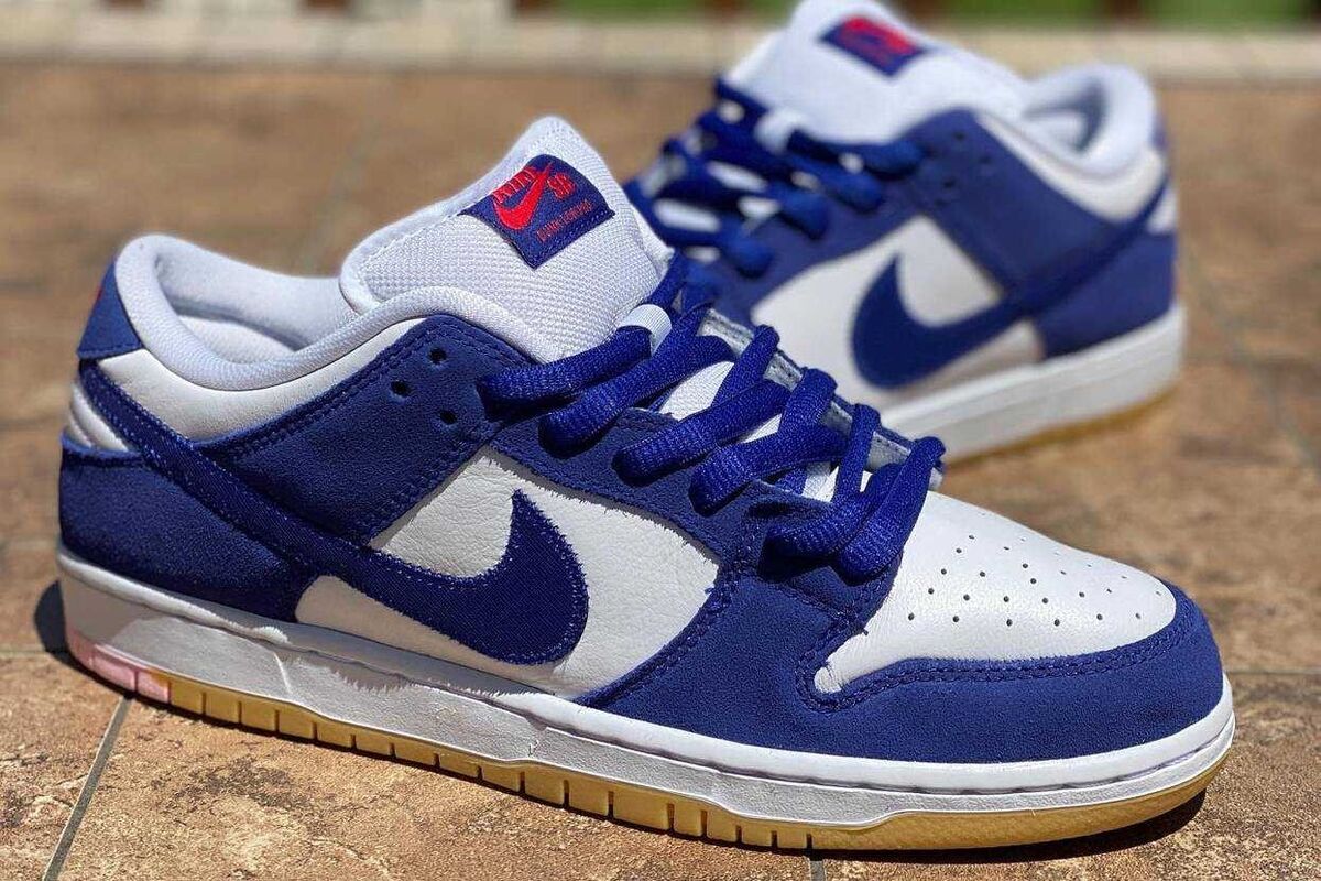 Nike SB Dunk Low Los Angeles Dodgers LA DO9395-400 sneakers Size US8-11.5  Mens