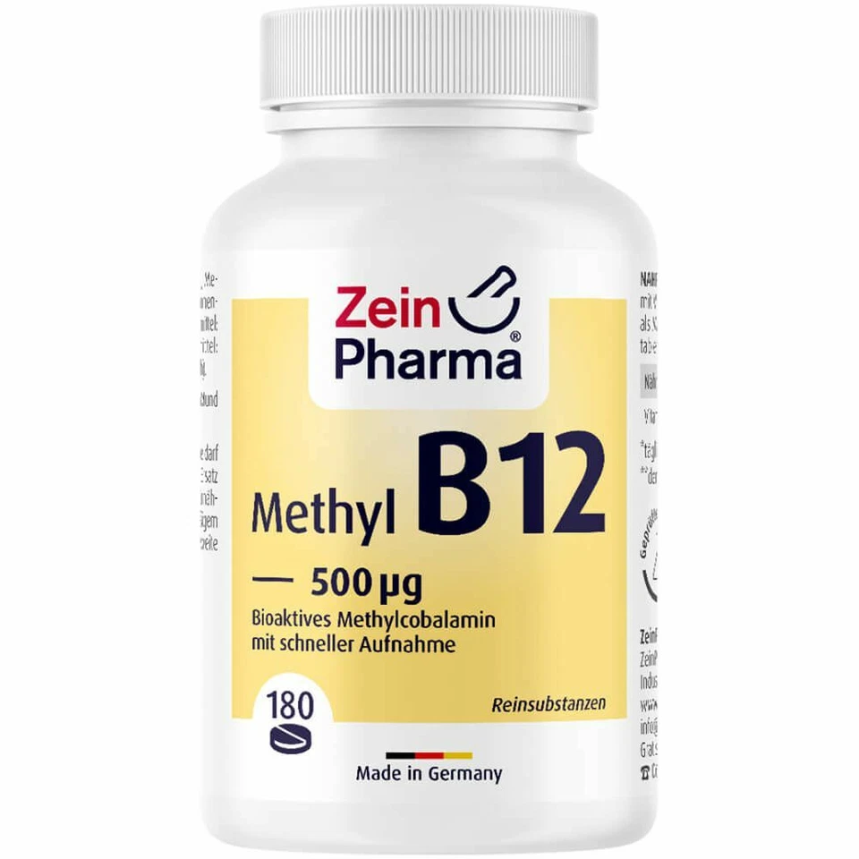 ZEIN PHARMA - GERMANY GMBH VITAMIN B12 500 μg Lutschtabletten 180 St PZN11161284