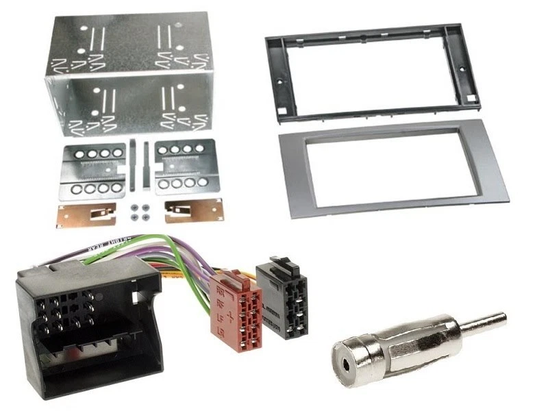 JVC Autoradio Touchscreen Bluetooth USB für Ford Fiesta 2005-2008 silber - Bild 2 von 4