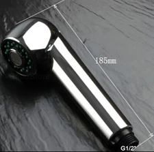 Replacement Kitchen Swivel Pull Out Sprayer head Faucet Sink Chrome Brushed Nick