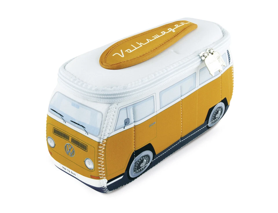 BRISA VW Collection - Volkswagen T2 Bulli Kosmetik-Beutel im 3D-Design aus Neopren