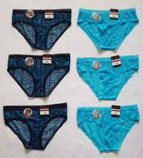 No Boundaries Cheeky Panties Floral Lace Size L 11-13 Multicolor LOT OF 6