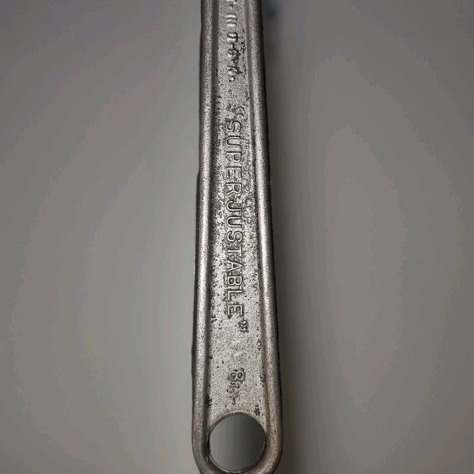 JH Williams And Company Superjustable 8" VIntage Adjustable Wrench