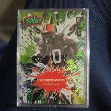 Wild Card Splat Quinshon Judkins 1/9 Rookie Card