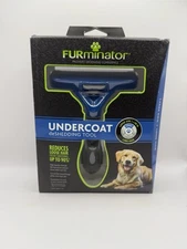 Furminator Long Hair Deshedding Tool for Large Dogs, Standard