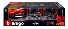 Oracle Red Bull Racing - Burago 1:43 Formula One Racing Deluxe Paddock