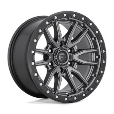 20x10 Fuel D680 Rebel Matte Gunmetal Wheels 5x150 -18mm Set Of 4