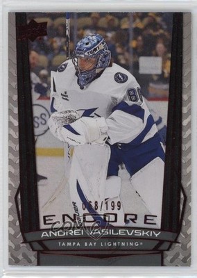 2025-26 Upper Deck Series 1 Encore Red 68/199 Andrei Vasilevskiy #E-61 7mu