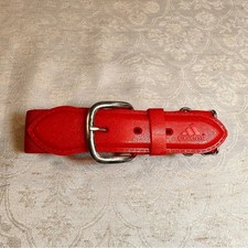 Adidas stretchy adjustable sports belt red