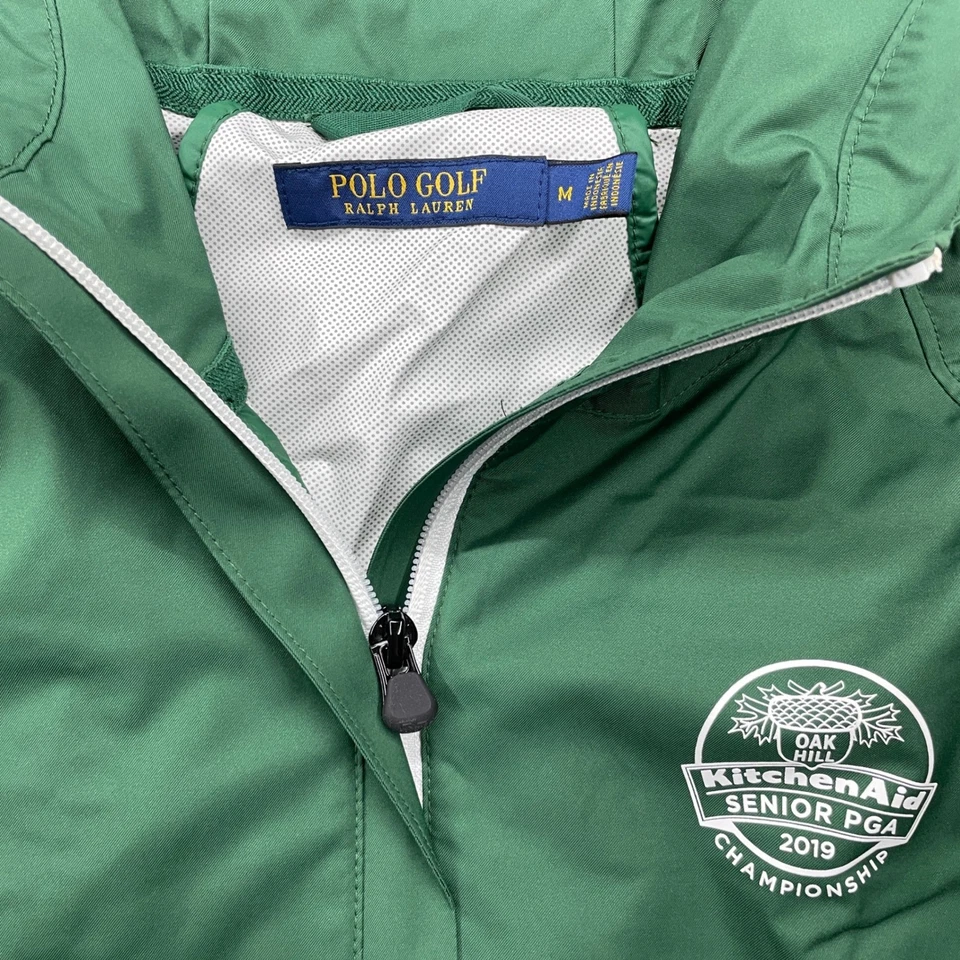Polo Golf Ralph Lauren Womens Green KitchenAid Windbreaker Jacket - Image 2 of 4