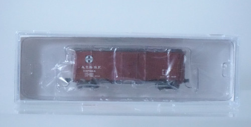 Vagón de tren de caja AAR InterMountain SANTA FE 137864 escala N - 65739-12 | Condition: Used