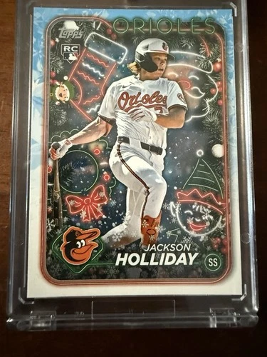 2024 Topps Holiday Jackson Holliday RC “Hidden Elf” Parallel HE-10 🔥