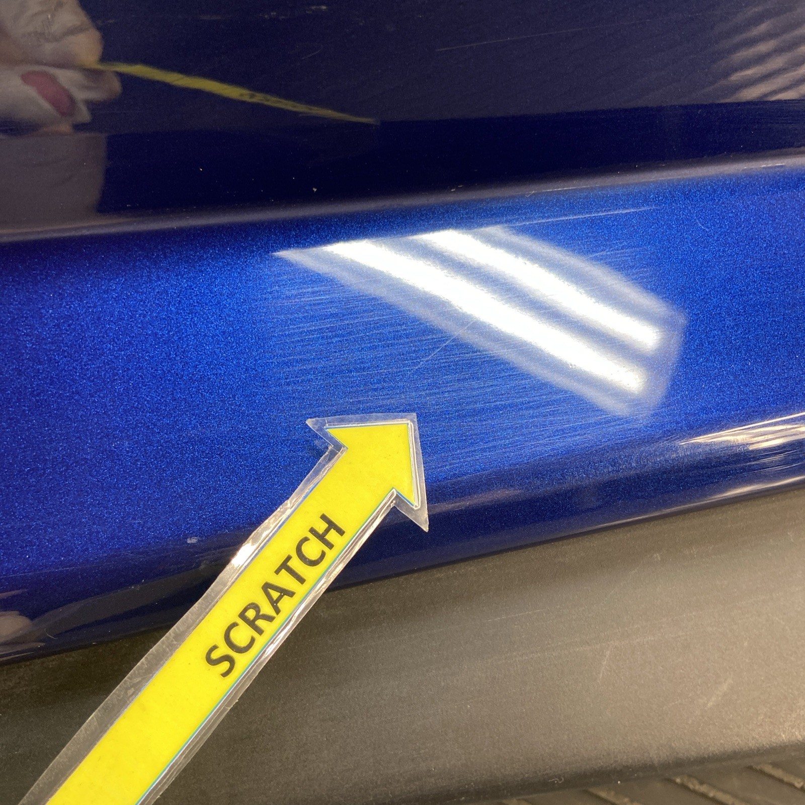 2018-2022 Ferrari Portofino Left Lower Rocker Panel Blue 88825800 OEM *NOTE*